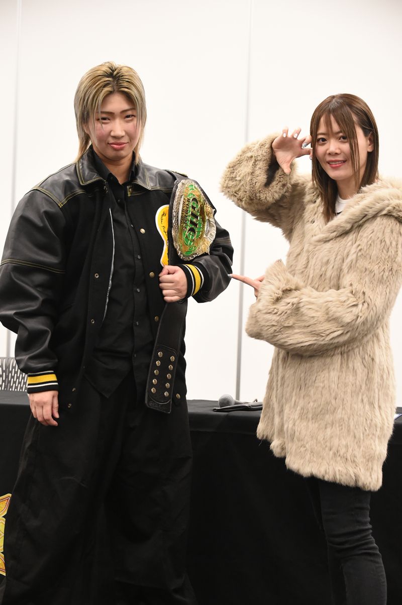マリーゴールド】岩谷麻優、史上初『IWGP＆GHC』女子制覇へ怪気炎
